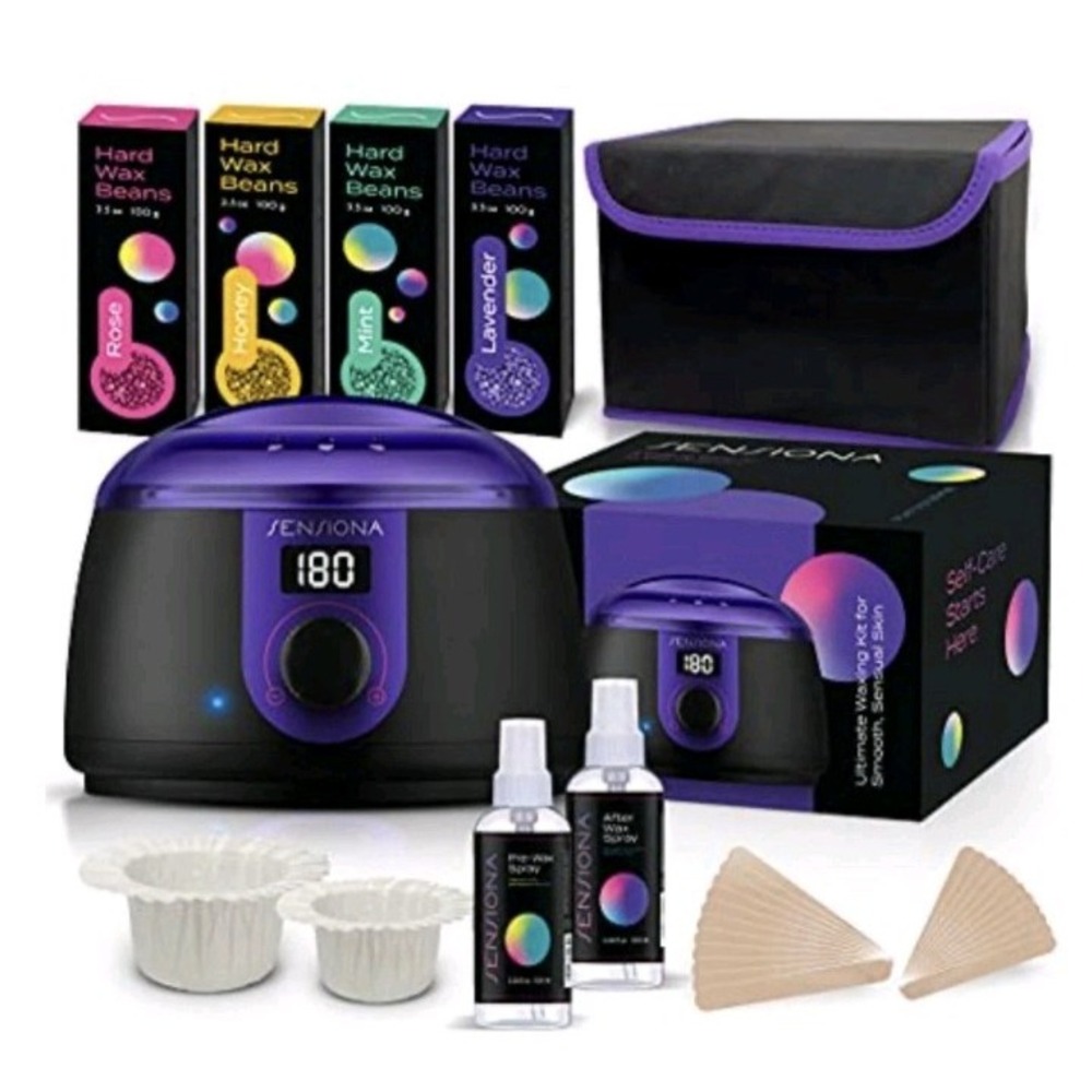 Sensiona At-home Waxing Kit New home spa self-care wax kit